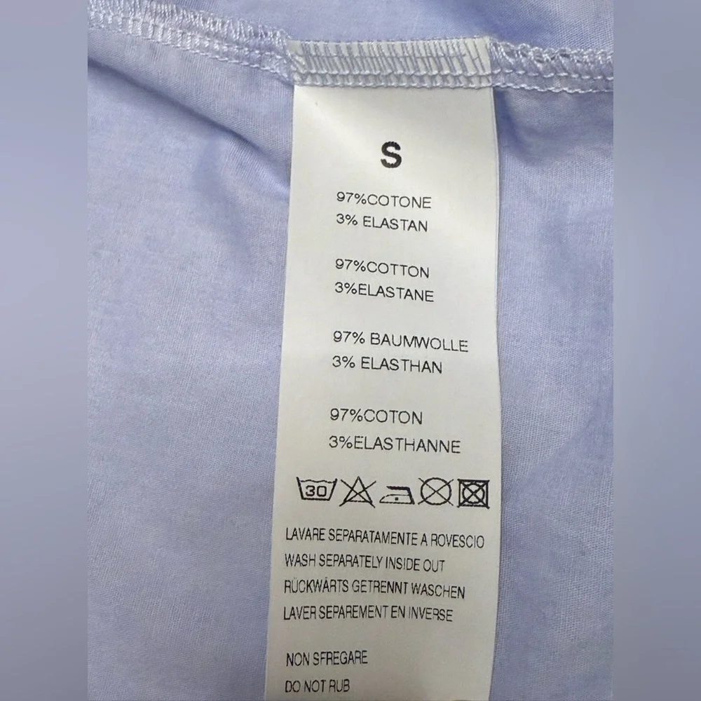 PLOUMANAC’H Light Blue‎ Women's Hooded Jacket size Small - Picture 11 of 12